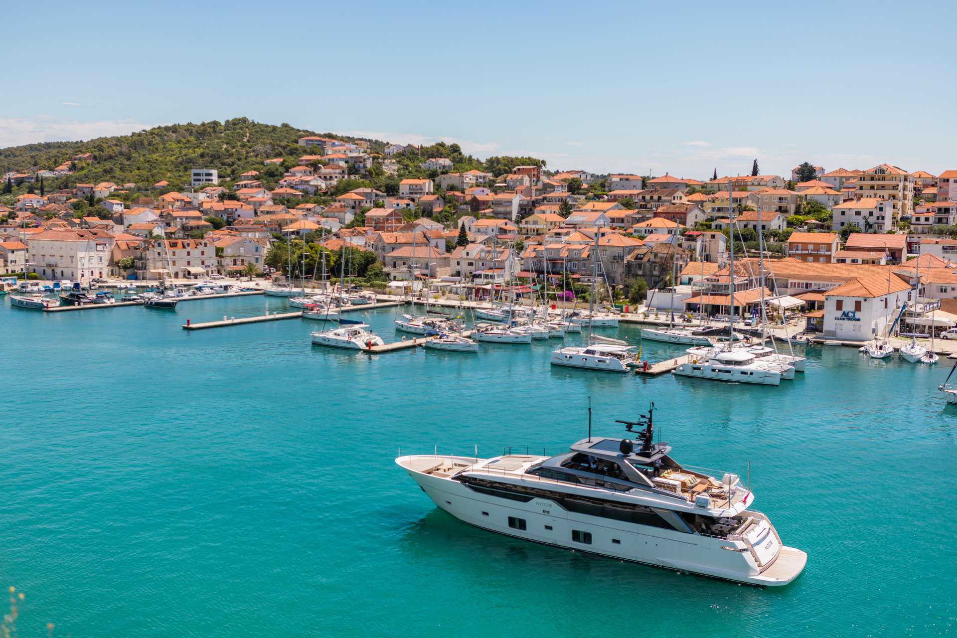 Charter the Asymmetric Superyacht Noor II in Croatia