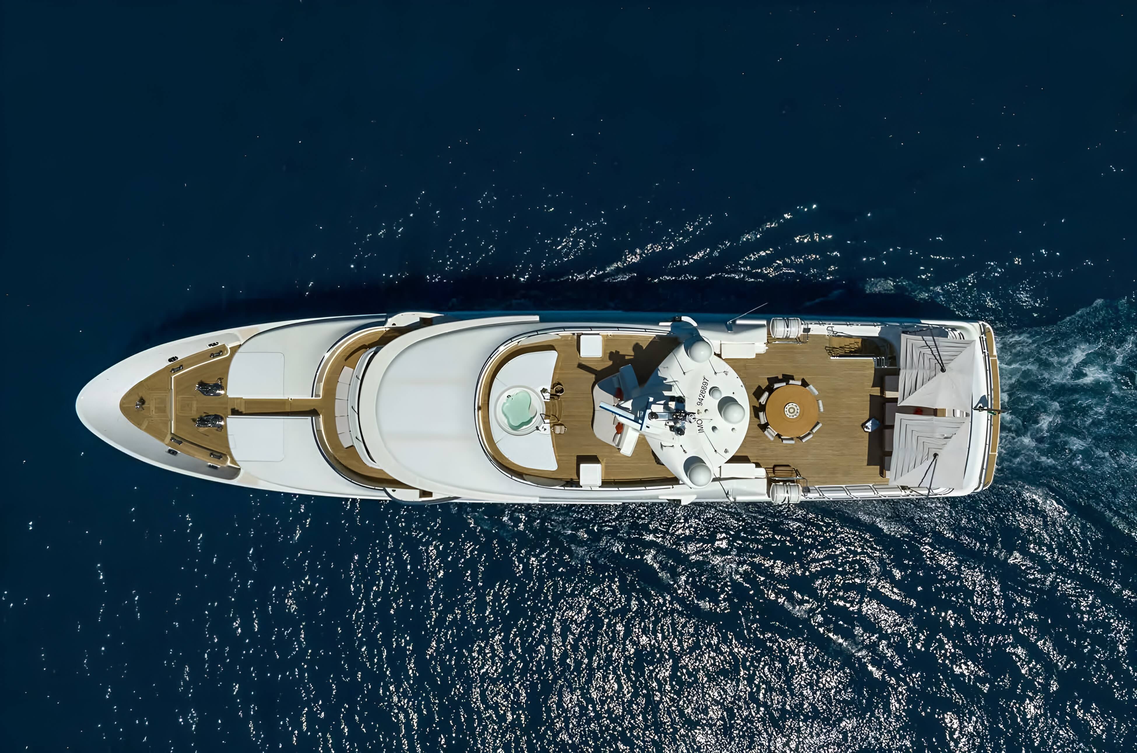 Mega Yacht Charter in Turkey: Discover LADY I, the Ultimate Tri-Deck Motor Yacht