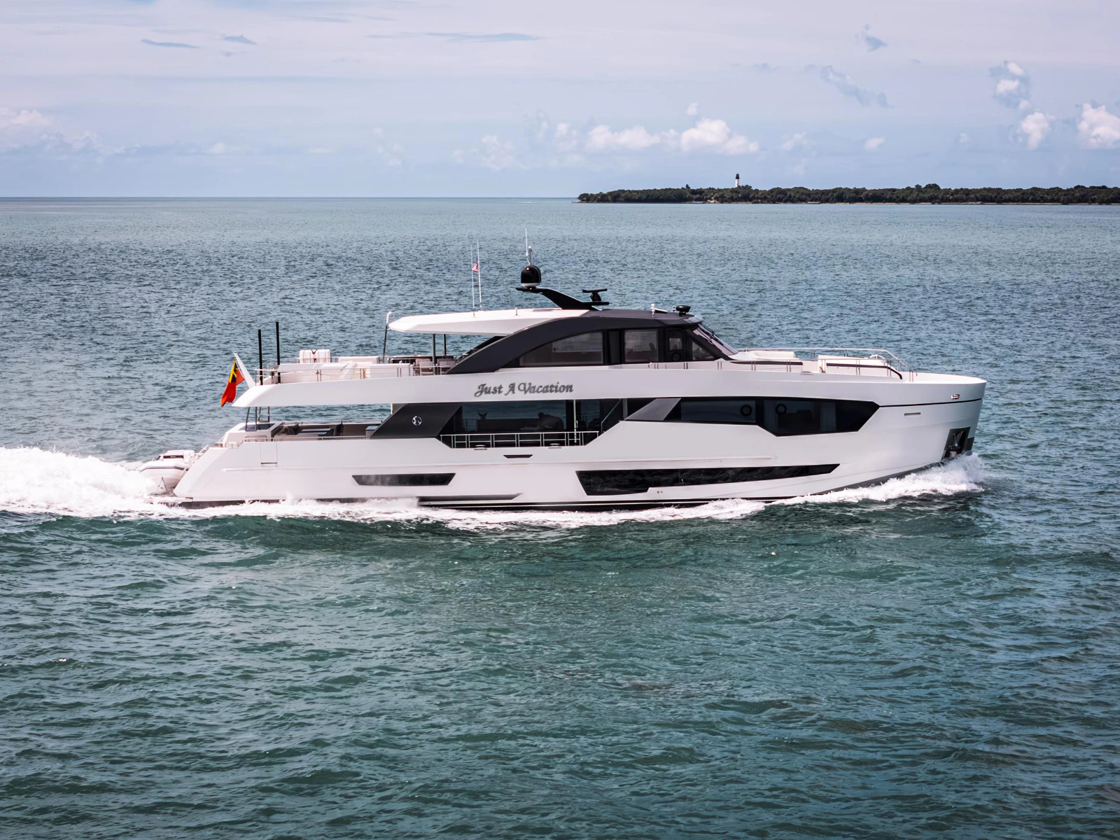 Charter the Luxury 30m Yacht JUST A VACATION