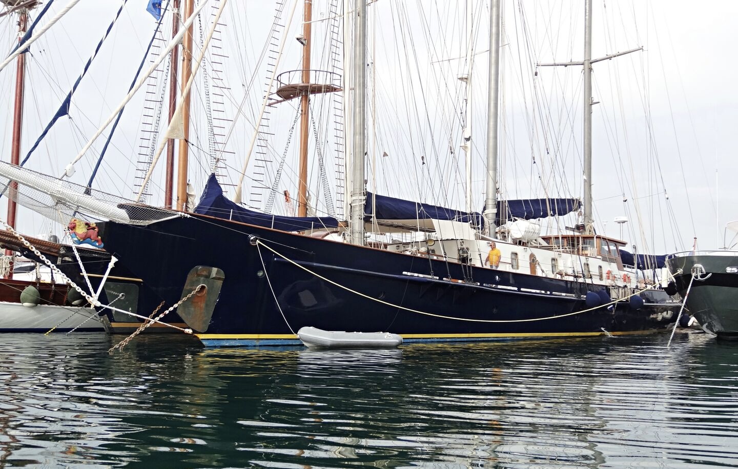Charter S/Y SIR WINSTON CHURCHILL: A Timeless Schooner Experience in Greece