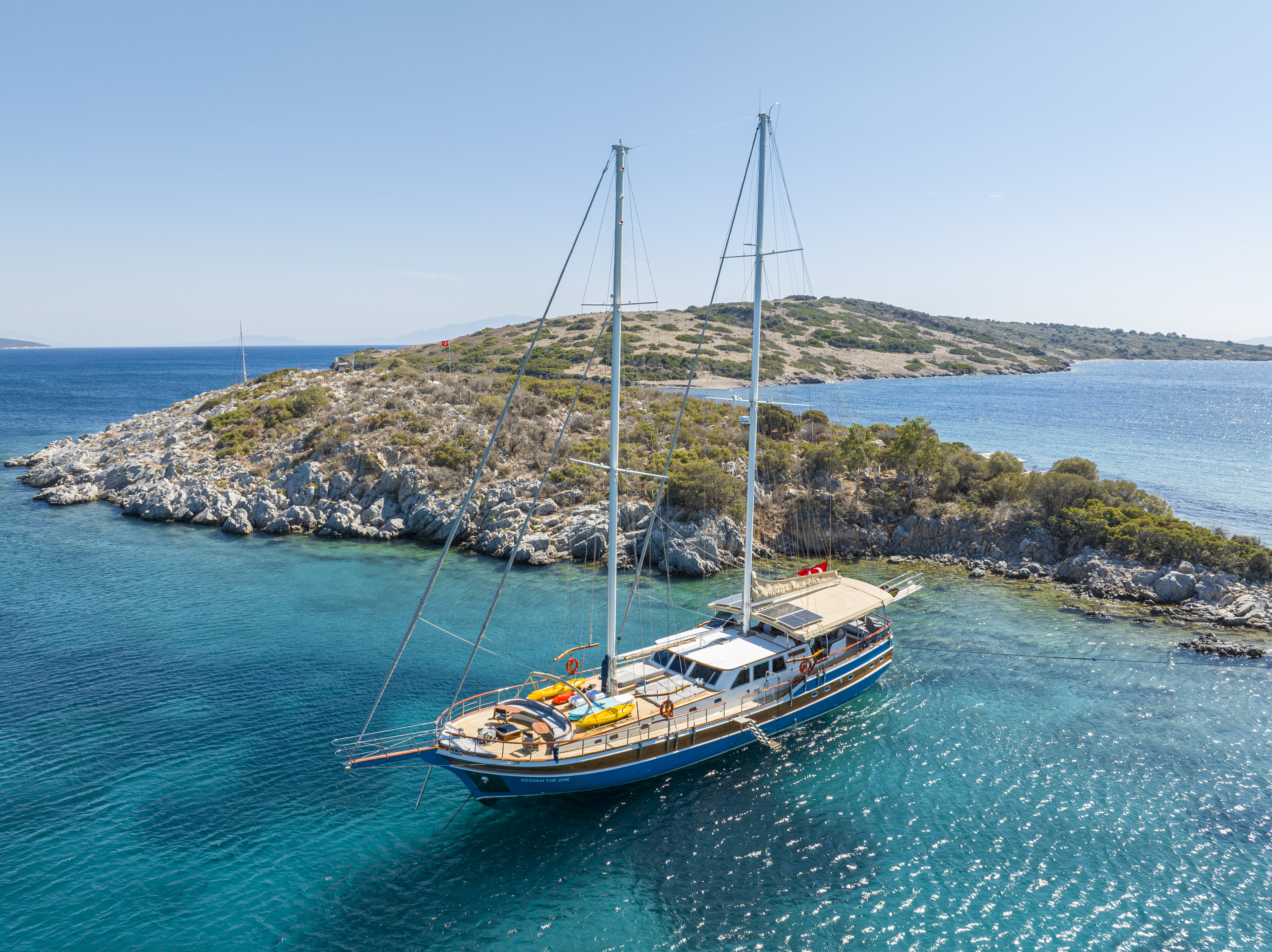 Charter the Spacious 26m Ketch Gözdem The One