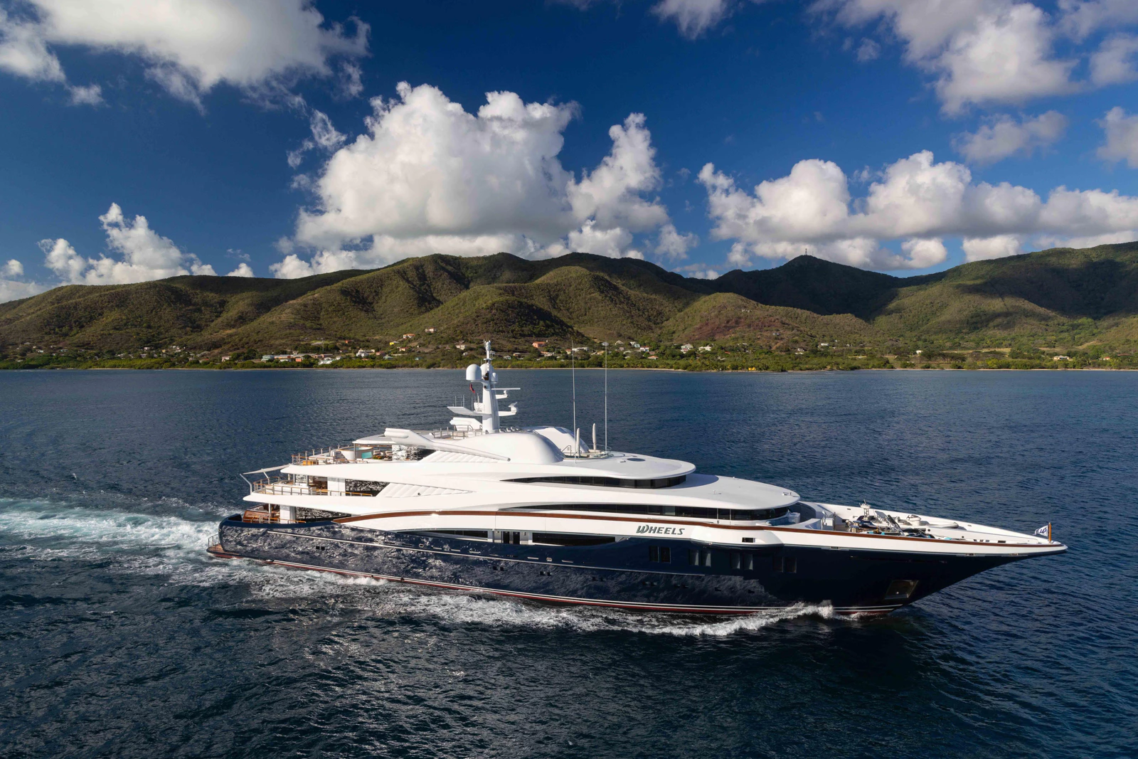 Special Offer 15% discount : Luxury Charter aboard 76m Super Yacht WHEELS 