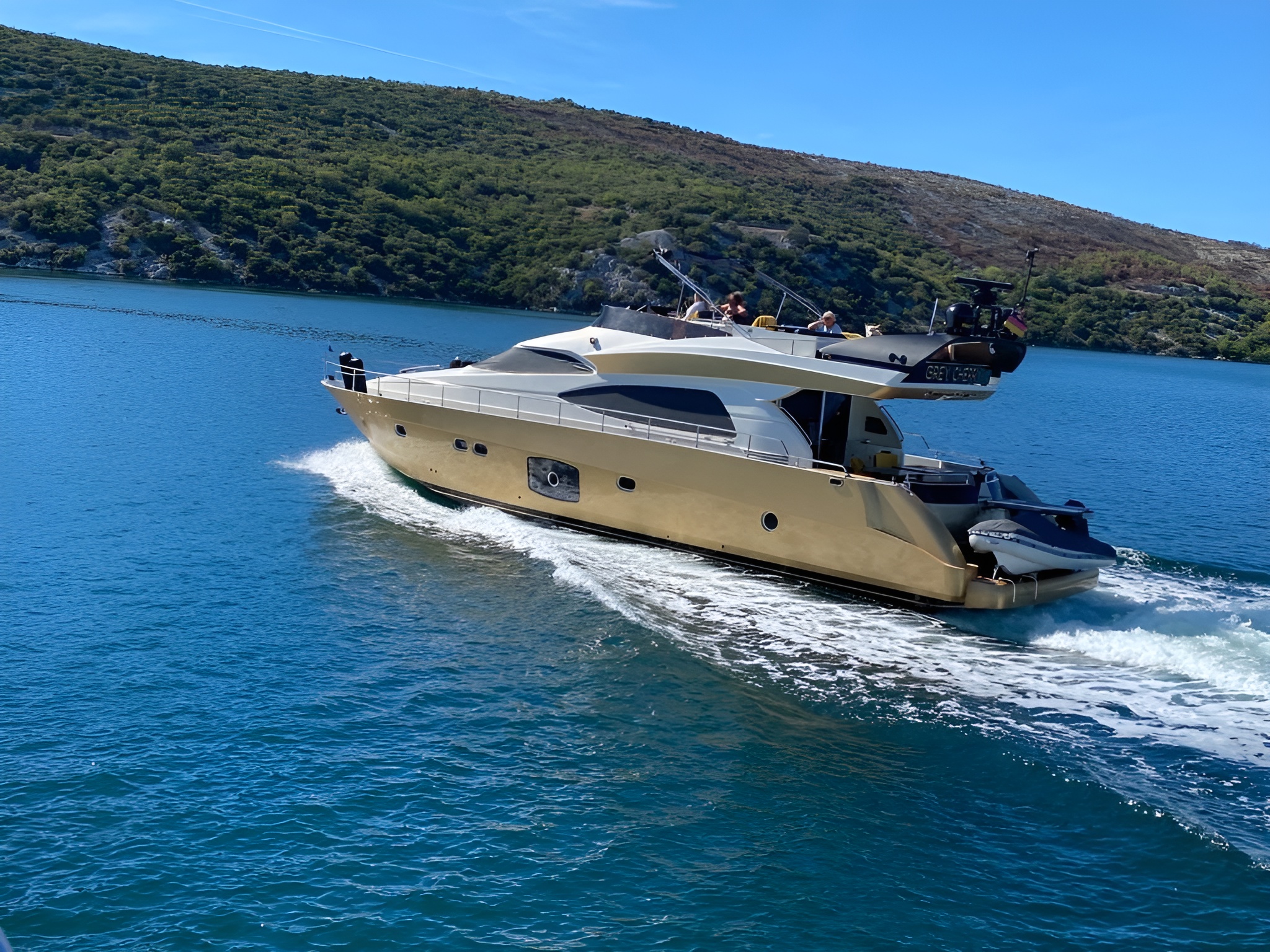 Charter Revitalized Nuvari 63 Yacht Grey Cherry on an Adriatic Sea 