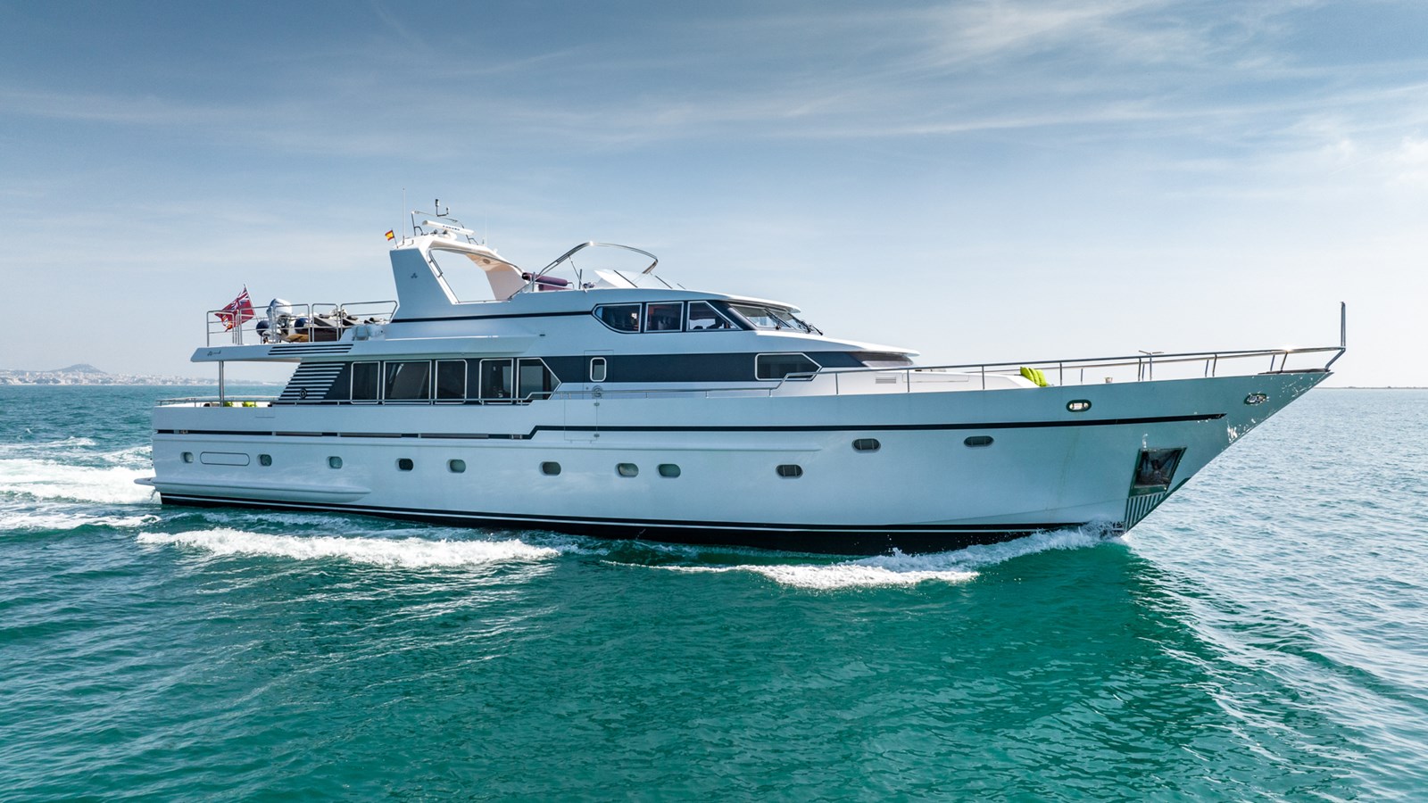 Charter CAMENA II: A Luxurious Lowland Yachts 98 Adventure in the South of France & Italy