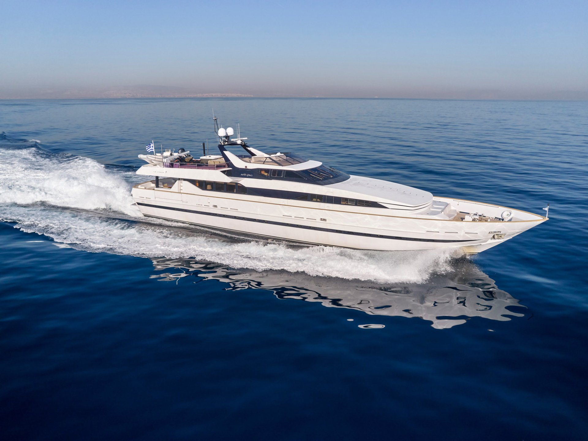 LADY RINA:  120ft Refurbished Gem in Athens