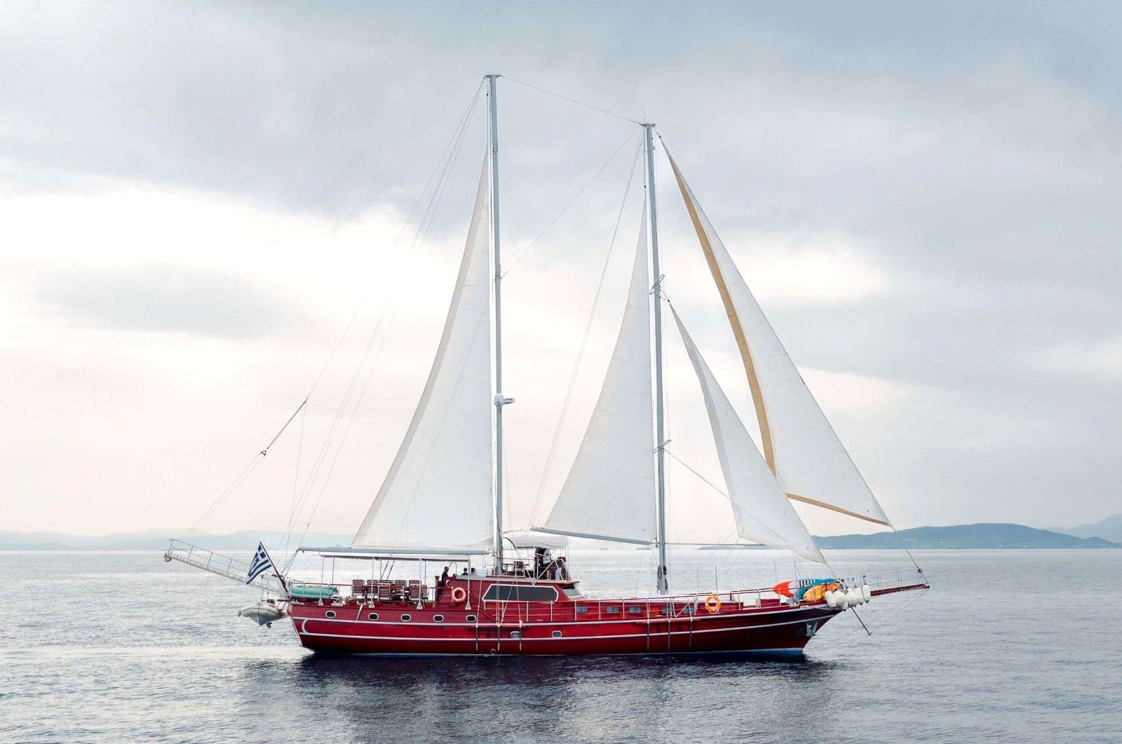 M/S ERATO: A Unique 27.50m Motor Sailor Adventure in the Greek Archipelago – Last Availability for June 2025