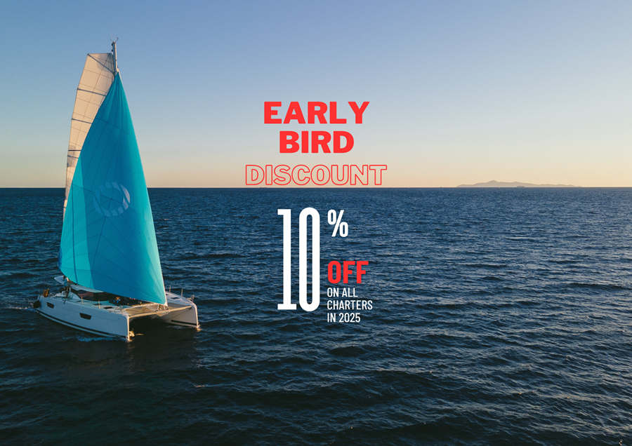 Book Your 2025 Skippered Yacht Charter in Greece – 10% Early Bird Discount & Special October Offers