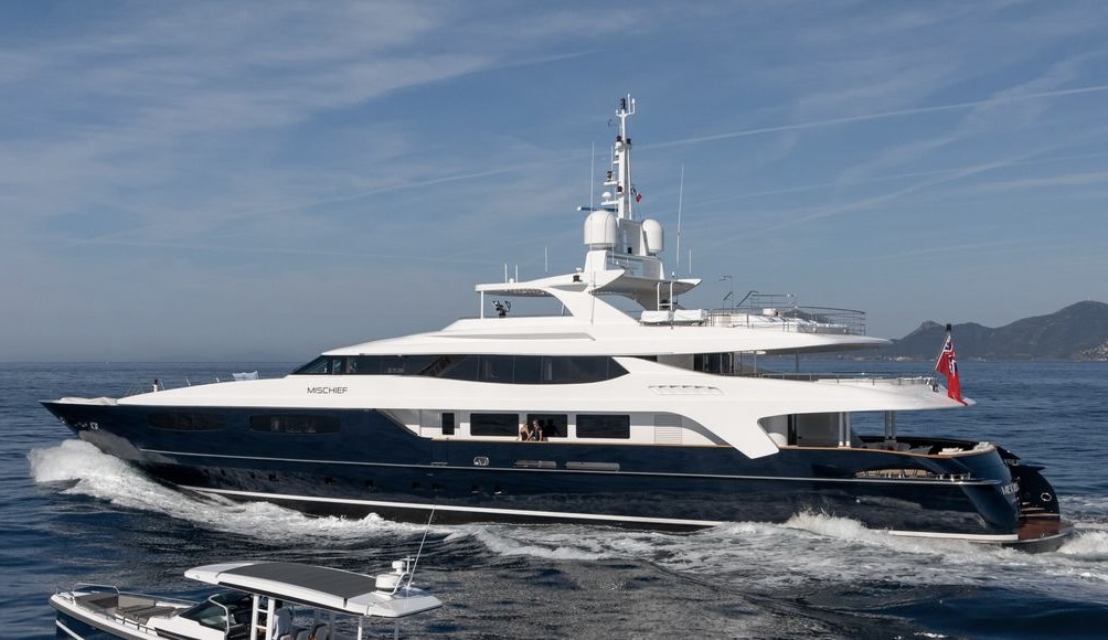 Charter MISCHIEF: Nominee for the 2025 Boat International World Superyacht Awards