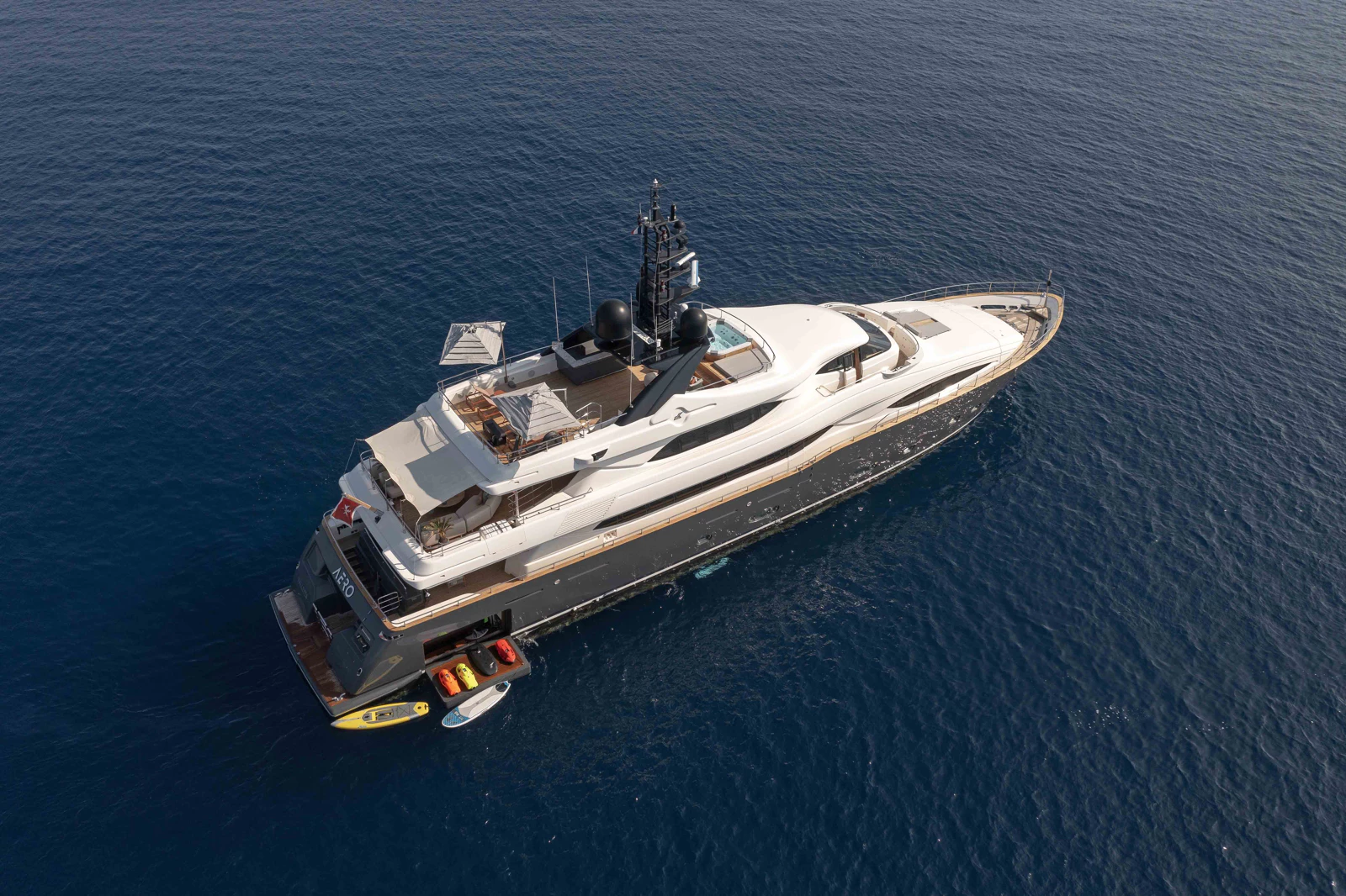 AERO: Luxury 39.6m CRN Yacht | 2023 Refit | Greece Charters at €149,000/week + ALL