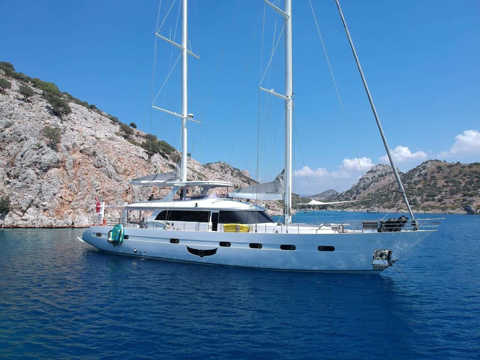 Set Sail in Turkey with S/Y ANGELO III: Yacht Cloud's Unforgettable Experience