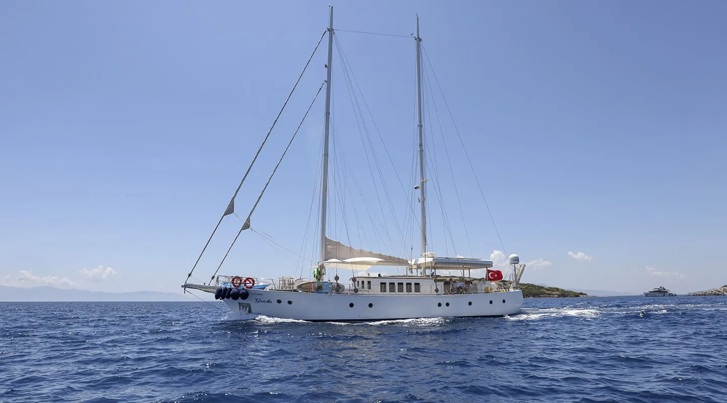 Gazella: 25m of Charter Experience in the Mediterranean