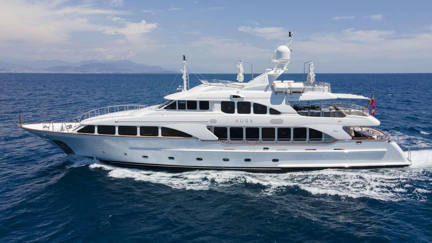 M/Y AURA: Discover the West Med