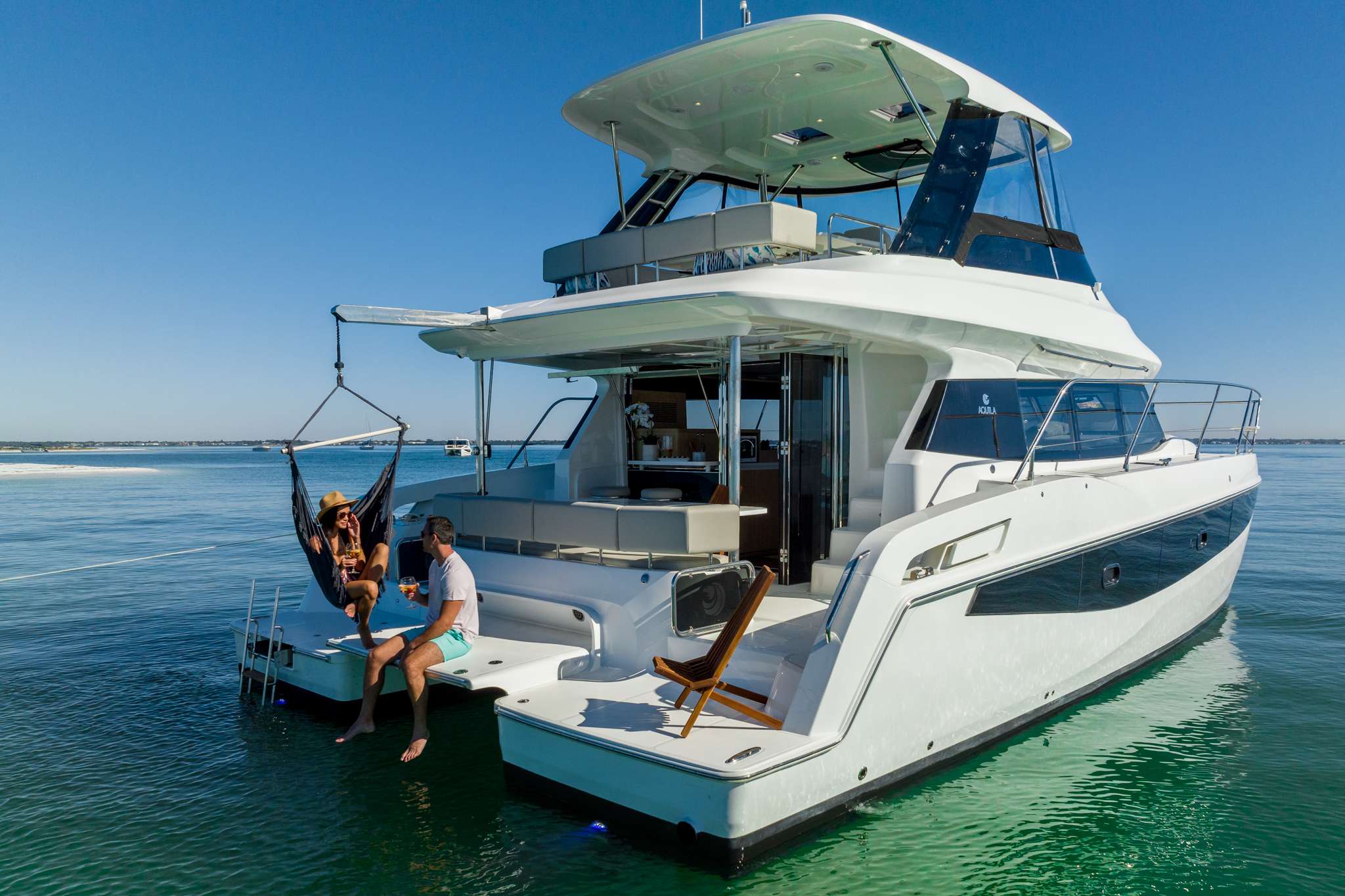 Offer: Savor Summer Aboard Aquila Power Catamarans By My Side and Seaduction with Yacht Cloud