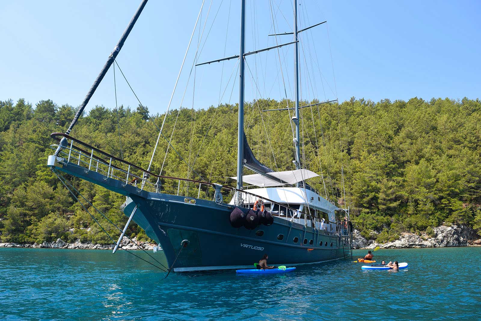 VIRTUOSO: Luxury 35m Gulet | 20% Off June Charters | Athens & Santorini Adventures 2025