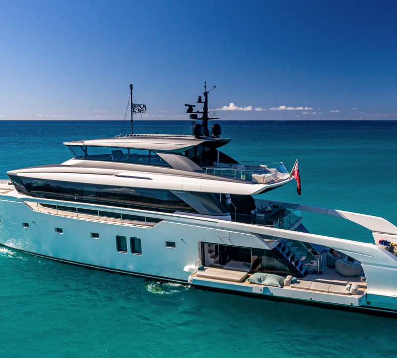 Book On Time: Luxury Sanlorenzo SX112 Yacht Charter with 10% Discount