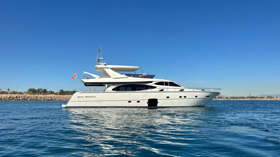ARGO V: Luxury 24m Ferretti Yacht | Available for Charters in Greece