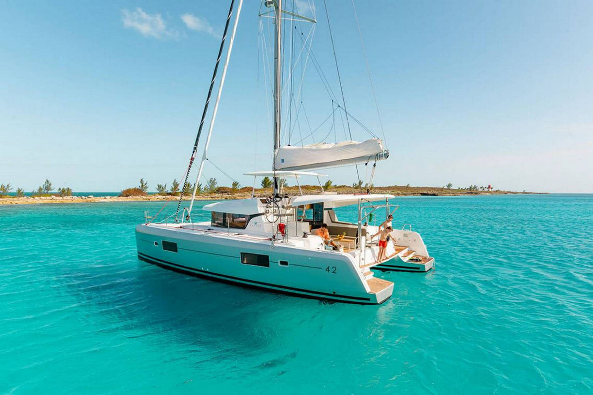 Offer: Luxurious Lagoon 42 BLUE STEEL Charter in Greece