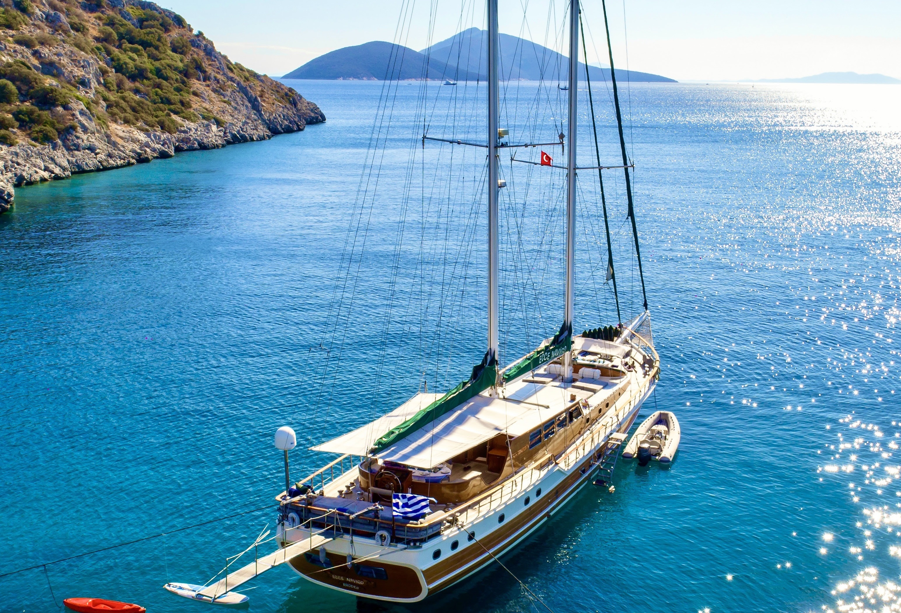 Charter ECCE NAVIGO: A Luxurious 30-Meter Gulet Adventure in Greece with Yacht Cloud