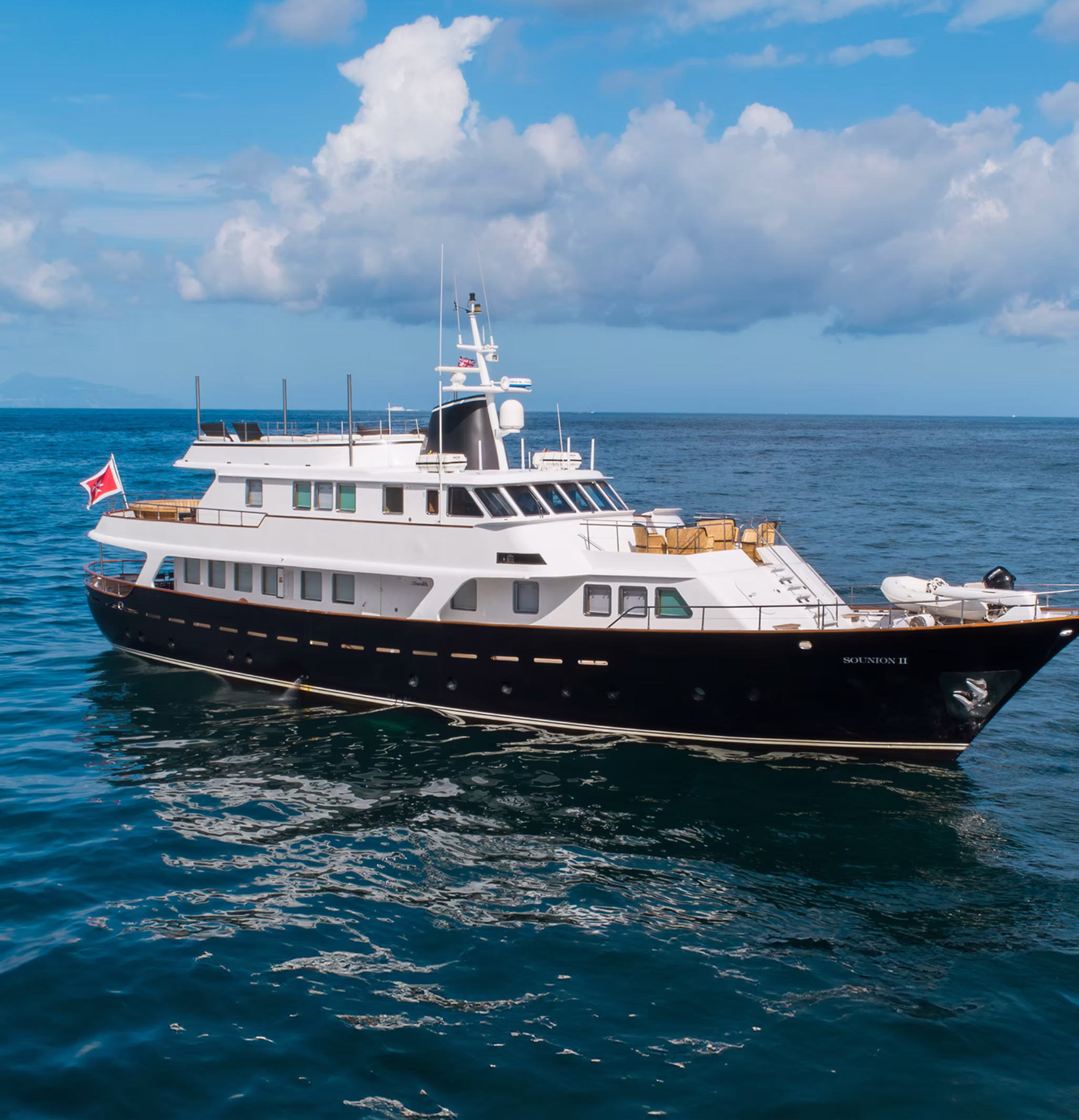 Special Offer: Charter the Immaculately Refitted Superyacht SOUNION II in the Mediterranean