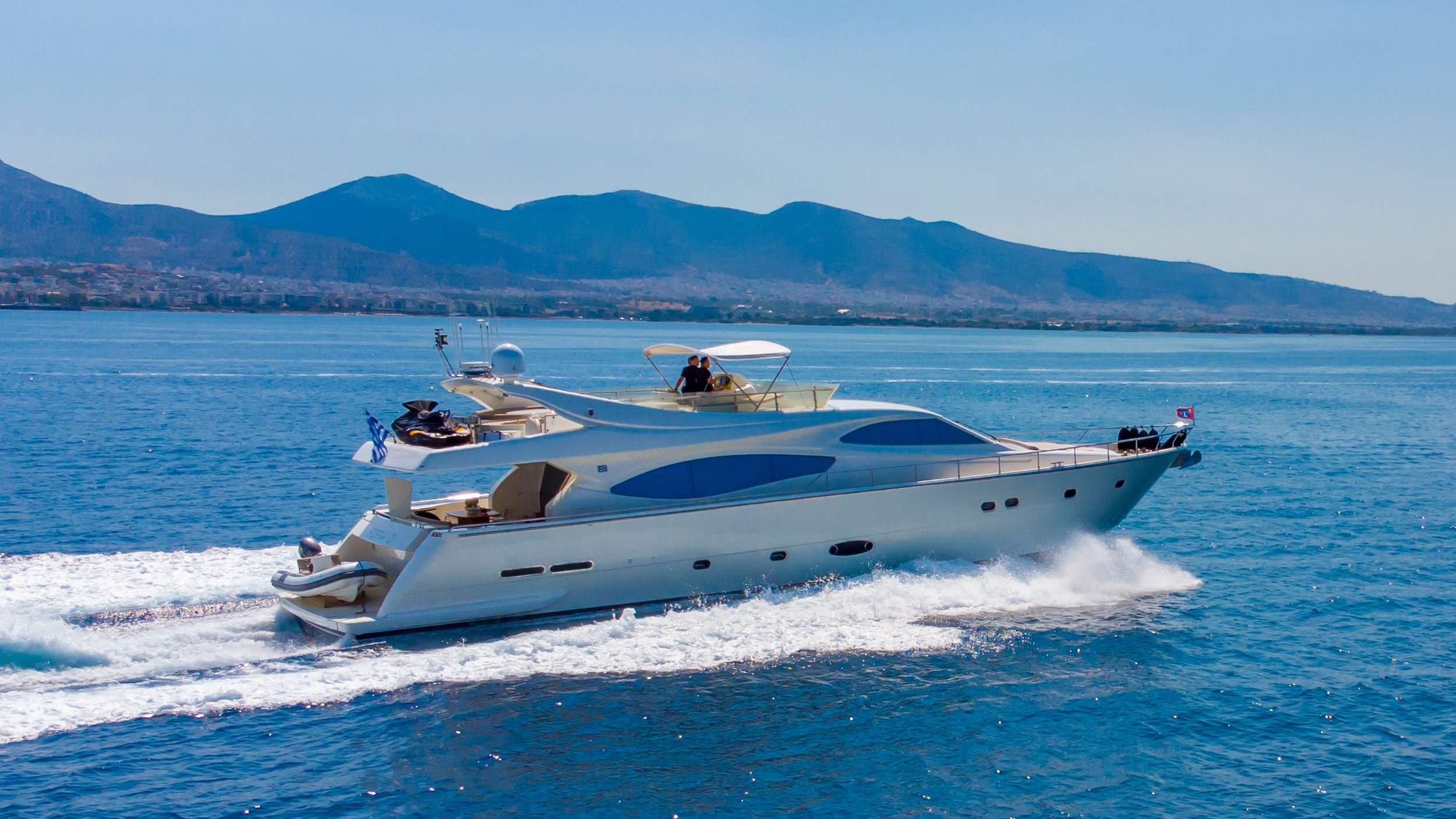 Embark on Adventure with Refitted Ferretti Sofia D: Luxurious Experience in Athens & Chios