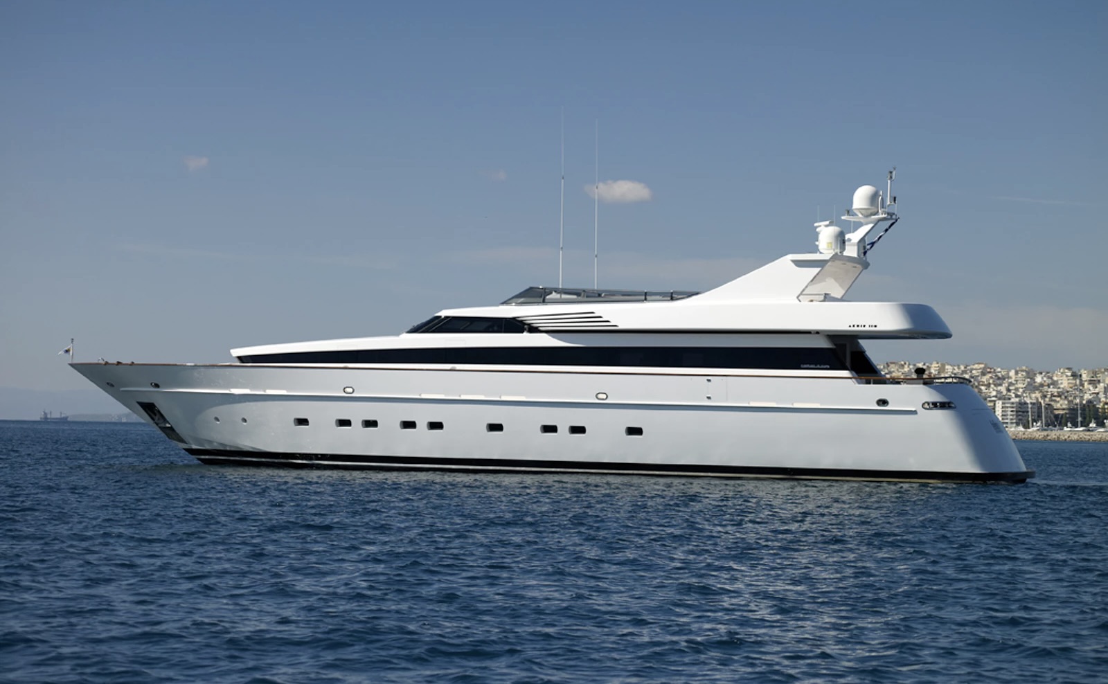 FELIGO V: Luxury 34m Motor Yacht | Refined Italian Style in Greece