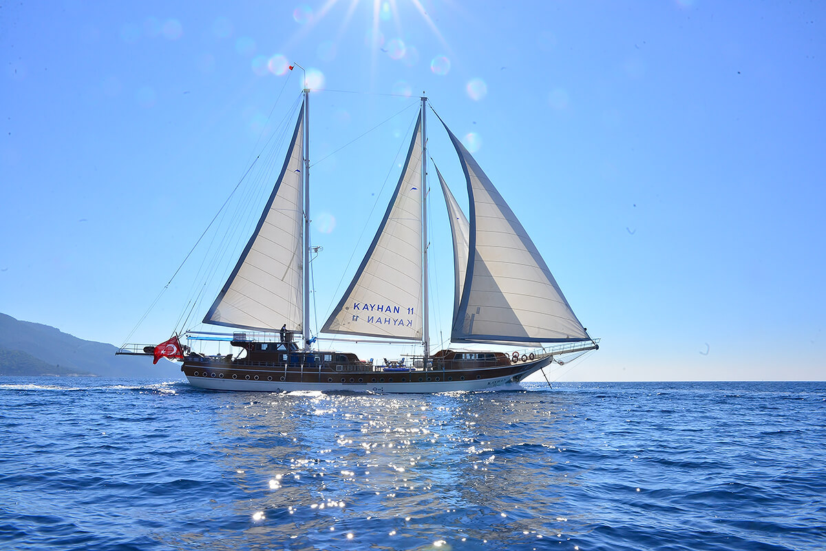 Gulet Kayhan 11 in Mediterranean and Aegean Seas