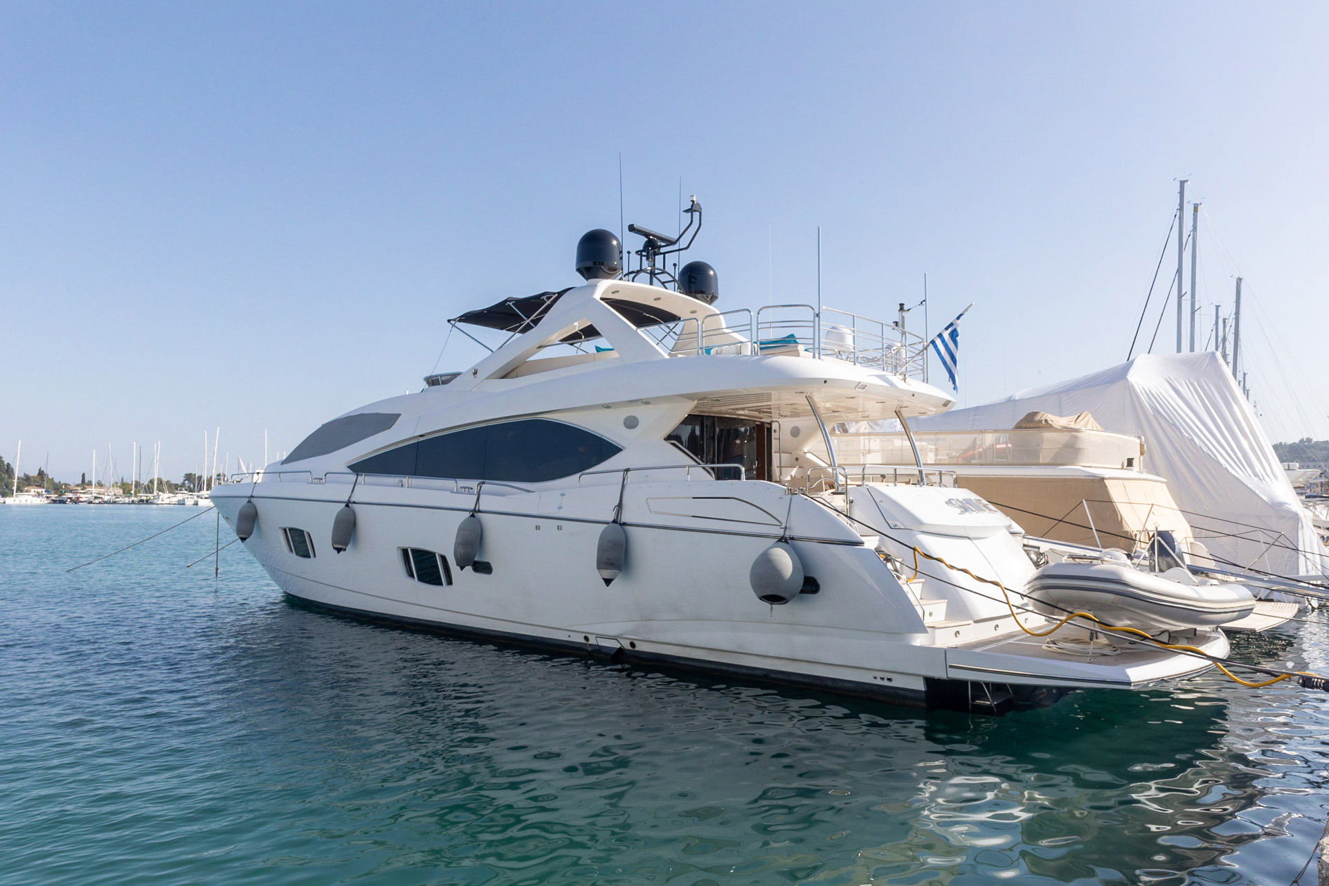 SHINE R: 10% Discount for May Charters | Luxury Yacht in the Ionian Islands
