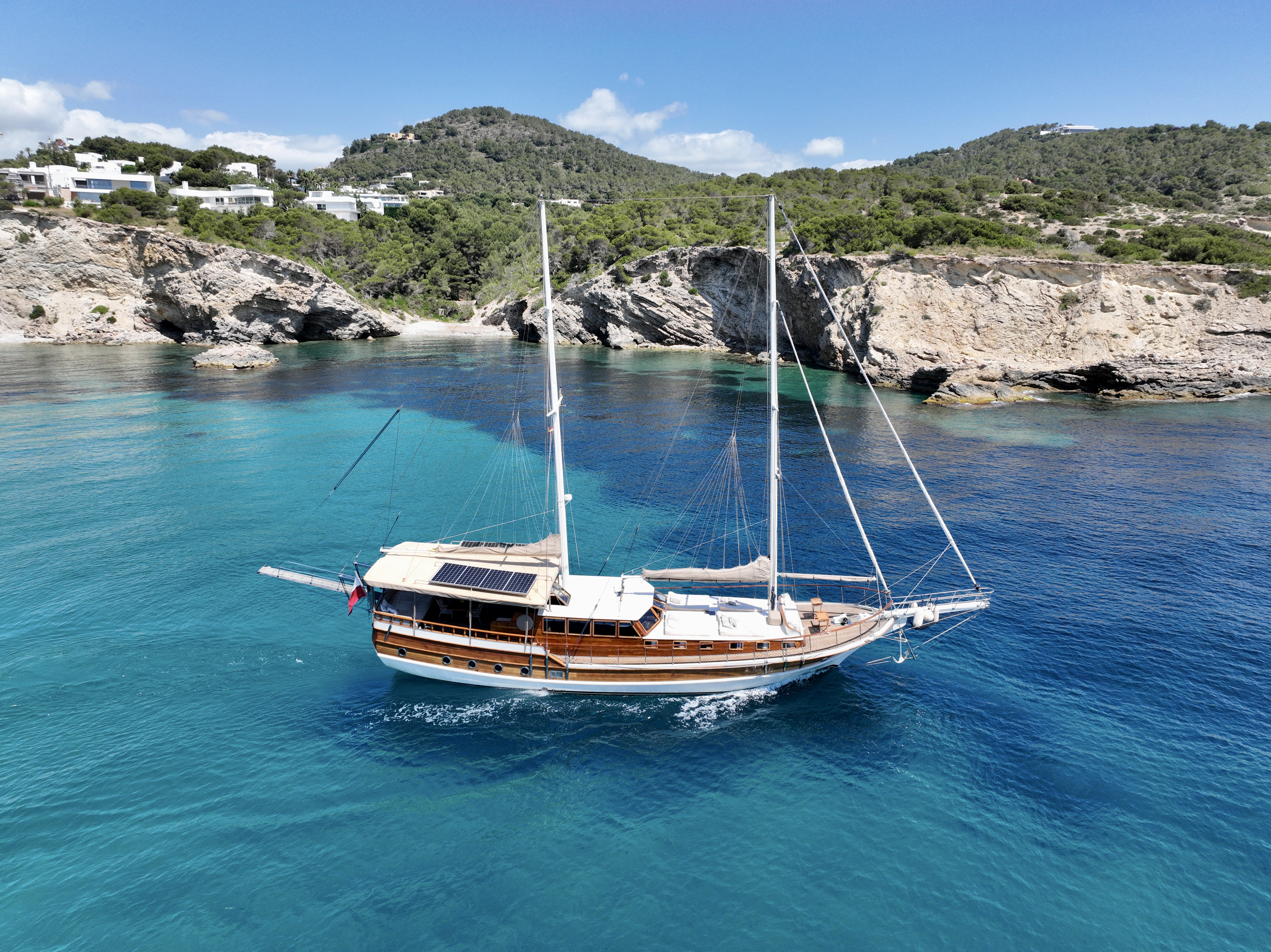 The Ultimate Escape: Charter the Princess Jess Gulet in Ibiza, Balearic Islands, Spain