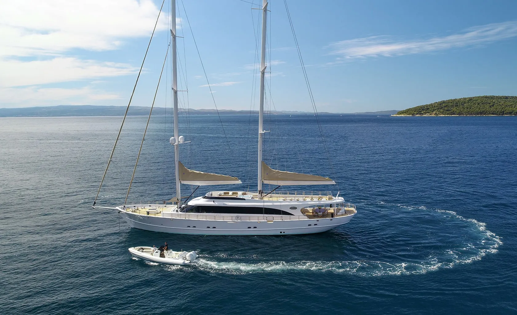 Luxury Yacht Charter on Acapella: Explore Croatia and the Mediterranean in 2025