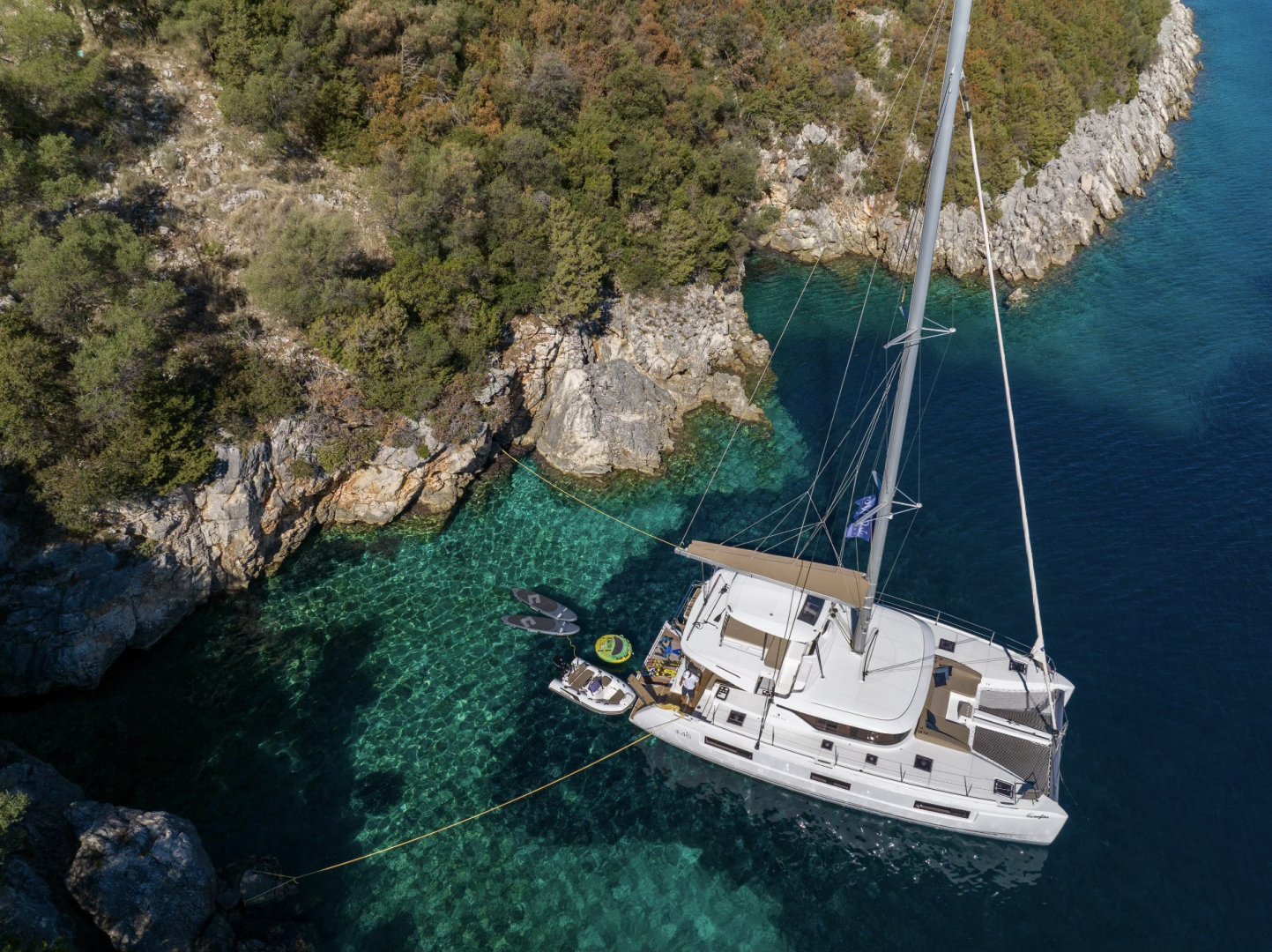 Explore Greece's Beauty Aboard Lagoon 46 MAESTRO Catamaran